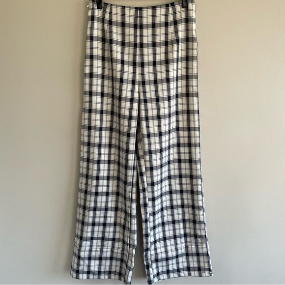 Princess Polly Euros Pants Black/White Size 4 - Picture 1 of 11